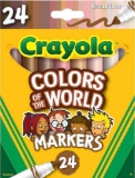 Crayole COLORS OF THE WORLD B/L MARKERS