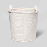 PillowFort Waffle Storage Basket Cream