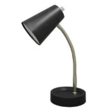 Room Esaentials Led Desk Lamp - Brushed Nickel Finish