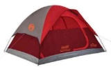Coleman Flatwoods II 4 Person Tent - Red