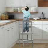 Learning Toddler Tower With Safety Rail
