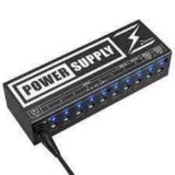 Donner DP-2 Guitar Pedal Power Supply High Current 10 Isolated DC Output for 9V/12V/18V Effect