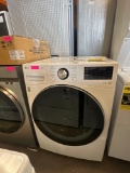 LG 5.0 cu. ft. Large Capacity High Efficiency Stackable Smart Front Load Washer with TurboWash360