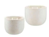 Better Homes & Gardens 4/6/8inch Wall Planters, Whit