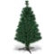 Fiber Optic Artificial Pvc Christmas Tree W/ Plastic Stand-4'