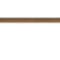 Universal Bronze 0.87 in. x 12 in. Matte Thin Chair Rail Metallic Wall Tile Trim, 5 Linear Foot