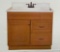Project Source Vanity cabinet Golden Finish