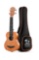 Donner Soprano Ukulele Mahogany 21 inch Ukelele Beginner Kit Online Lesson Gig Bag Strap Nylon