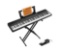 Digital Piano Ultrathin Donner, Beginner Electric Piano Keyboard with 88 semi-weighted Keys, Full
