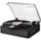 Donner Vinyl Record Player, Bluetooth Turntable for Vinyl Records