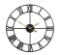 LEIKE Large Modern Metal Wall Clock