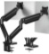 MOUNTUP Dual Monitor Desk Mount for 13-42 inch Computer Screen
