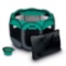 New! Ruff 'N Ruffus Portable Foldable Pet Playpen + Carrying Case and Collapsible Travel Bowl &