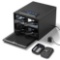 Xdeer Biometric Pistol Safe Quick Access Handgun Safe with Fingerprint & Digital Keypad