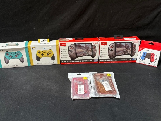 Lot of Miscellaneous Game controllers