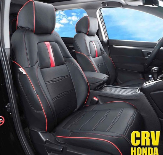 Full Set Custom Fit CRV Car Seat Covers Fit for Honda CRV 2017 2018 2019 2020 2021 2022