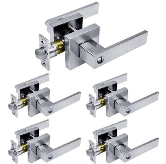 BESTTEN Privacy Door Lever Set (Pack of 10)