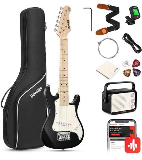 Donner 30 Inch Electric Guitar Kids Electric Guitar