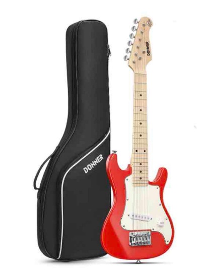 Donner Kids Electric Guitar 30 Inch Mini Electric Guitar