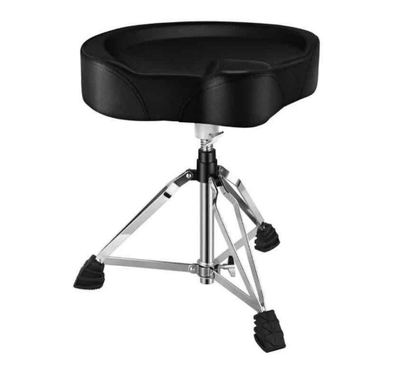 Donner Heavy Duty Drum Throne, Motorcycle Style Drum Seat