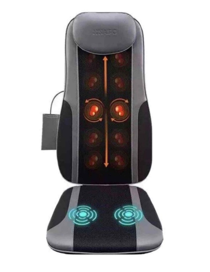 NAIPO Shiatsu Back Massager With Kneading And Heating