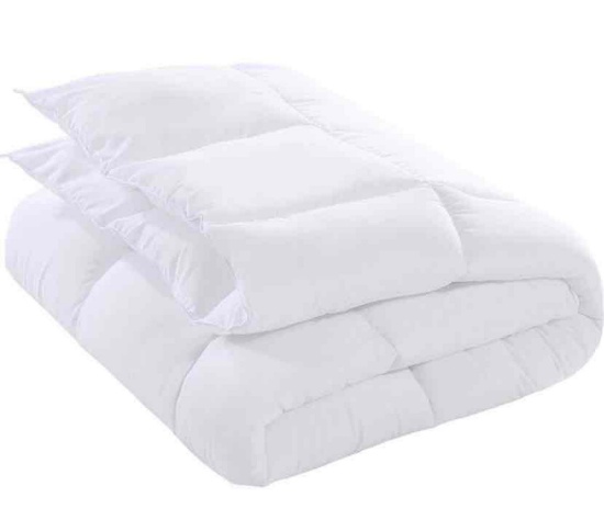 Utopia Bedding Down Alternative Comforter (Queen, White)