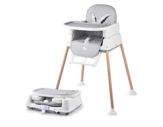 3 in 1 Baby High Chair, Bellababy Adjustable Convertible Baby High Chairs for Babies and Toddlers