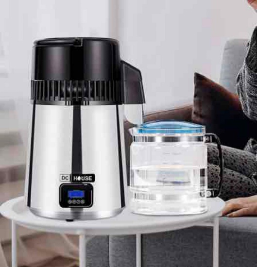1 Gallon Water Distiller Timeable Pure Water Distillation
