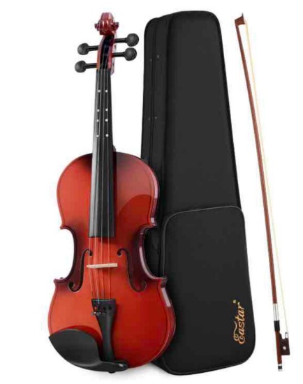 Eastar Violin 4/4 Full Size for Adults, Violin Set for Beginners with Hard Case