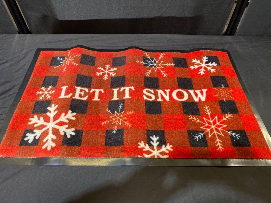 Christmas Rug 29 1/2 x 18