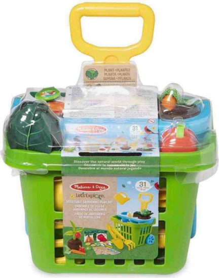 2 Melissa & Doug Let's Explore Deluxe Gardening Set