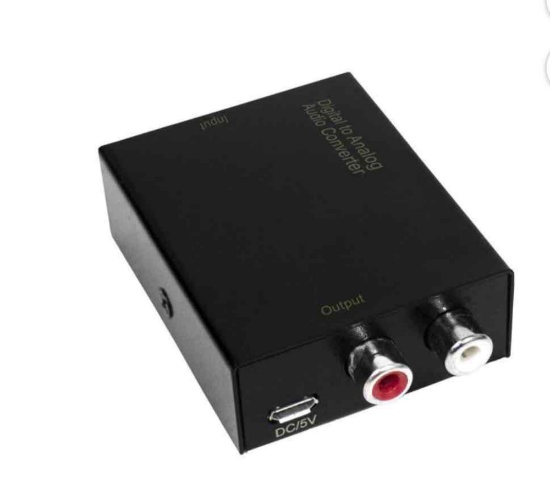 Onn Optical/Coaxial Digital To Analog Converter