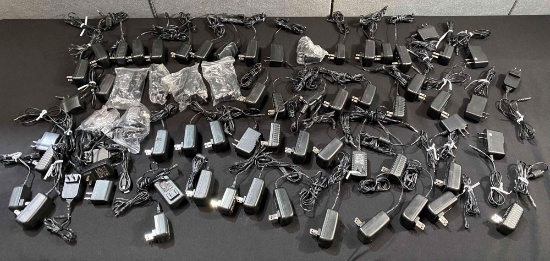 Lot of AC Adapters and chargers