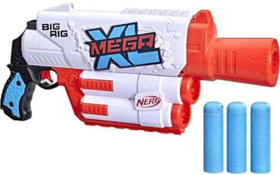 3 NERF Mega XL Big Rig Blaster