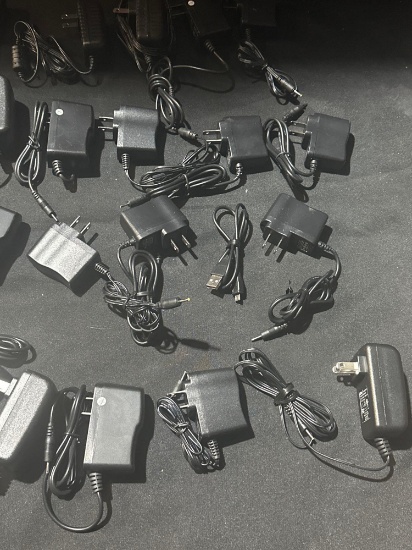 Lot of chargers