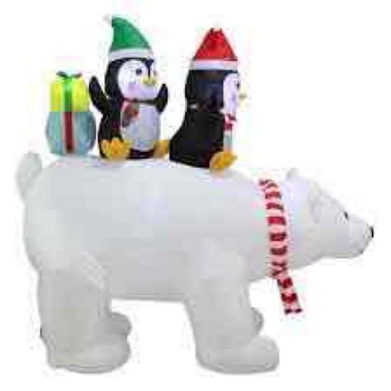 Christmas Inflatable Decoration Decorative Xmas Tree for Lawn Courtyard Home