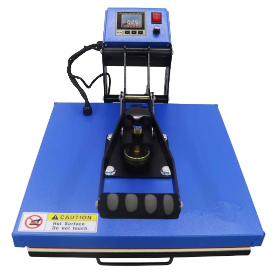 RoyalPress 15" x 15" Color LED Industrial-Quality Digital Sublimation Heat Transfer Machine T-Shirt