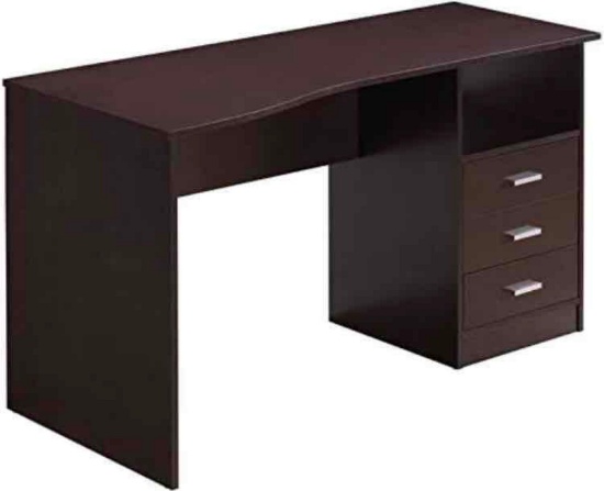 Techni Mobili Classic Computer Desk with Multiple Drawers