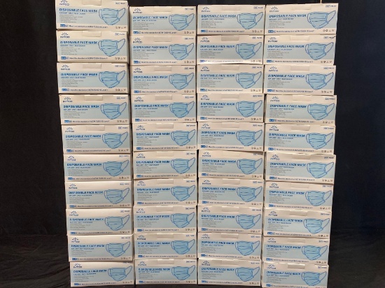 Lot of INTCO DISPOSABLE FACE MASK