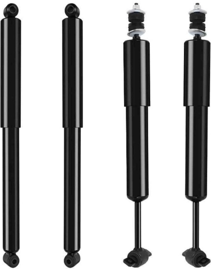 SCITOO Front Rear Gas Struts Shock Absorbers Fit for 1998-2011 for Ford for Ranger
