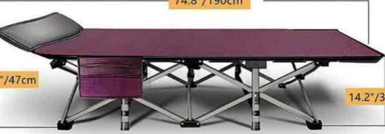 Camping Folding Cot for Adults