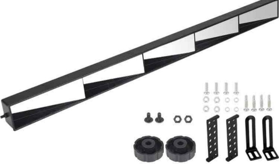 Golf Cart Full Width Rear View Mirror