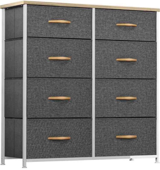YITAHOME 8 Drawer Dresser - Fabric Storage Tower Unit with Large Capacity
