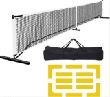 DULCE DOM Pickleball Nets Portable Outdoor, 22 FT Pickleball Net USAPA Regulation Size, Pickle Ball