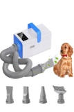 FFW Dog Dryer, 4.3HP/3200W Pet Grooming Dryer with LED Screen, High Velocity Professional Dog Blow