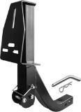 SKYMIRO Trailer Hitch Spare Tire Mount Carrier 21.7 Inch High Tire Rack Holder Black Folding Bracket