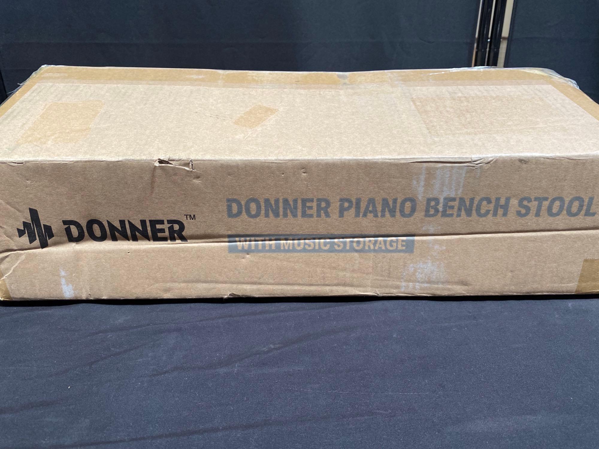 Donner Piano Bench with Storage