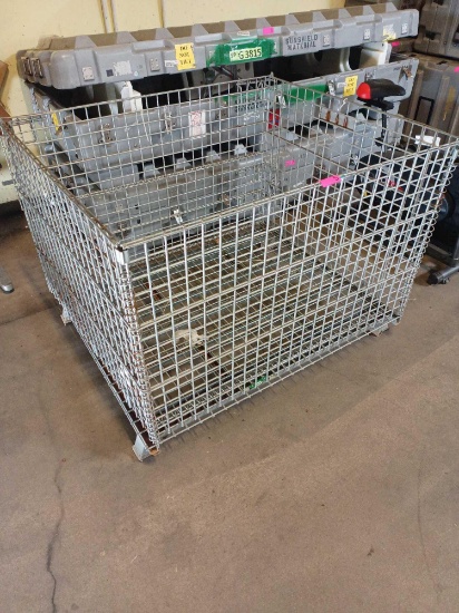 Large Pallet Size Metal Crate
