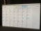 Quartet Arc Frame Magnetic Dry-Erase One Month Calendar