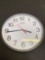 HIPPIH Clock Black Wall Clock Silent Non Ticking Quality Quartz